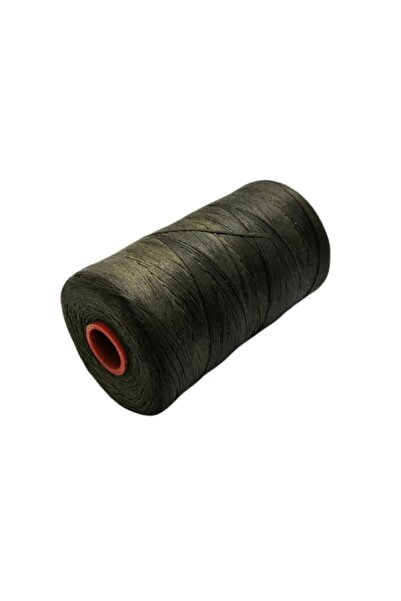 srtfootcare خيط مشمع 1 مم - جلد أخضر كاكي بخياطة يدوية، رقم 864 بطول 500 متر