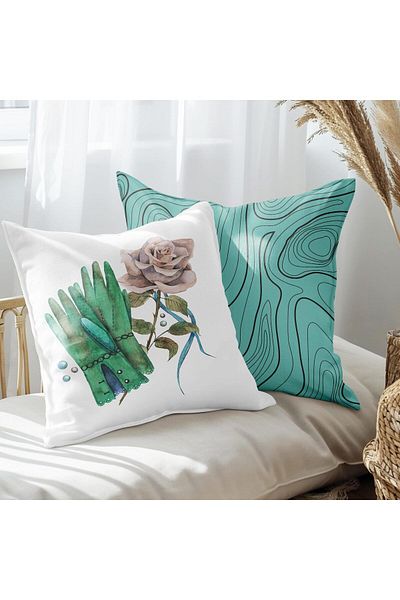 EJOYA Modern Designed 2-piece Pillow Set - 45cm Inside and Throw Pillow Cover 113520