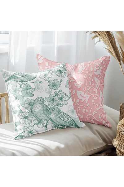 EJOYA Modern Designed 2-piece Pillow Set - 45cm Inside and Throw Pillow Cover 113543