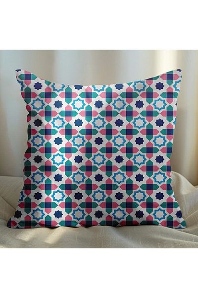 EJOYA Mandala Designed Set of 4 Traditional Pillows - 45cm 113798