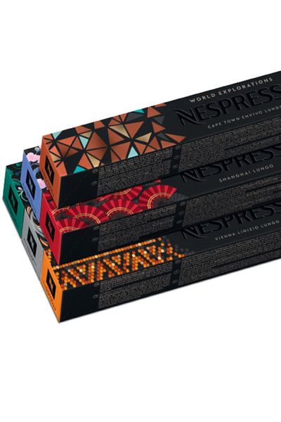 Nespresso World Flavours Coffee Collection X 10 Boxes (100 CAPSULES)