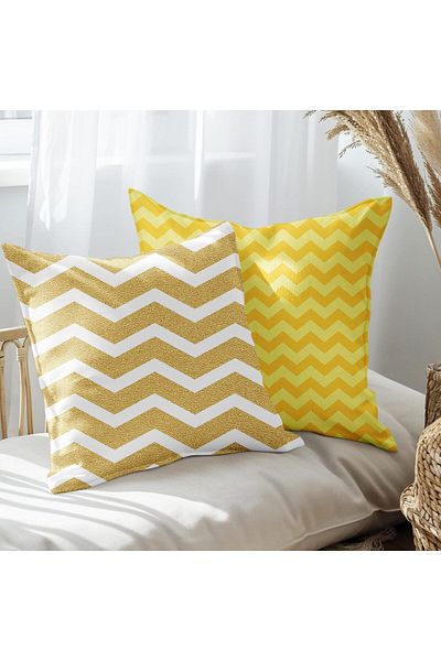 EJOYA Modern Designed 2-piece Pillow Set - 45cm Inside and Throw Pillow Cover 113514