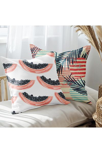EJOYA Modern Designed 2-piece Pillow Set - 45cm Inside and Throw Pillow Cover 113422