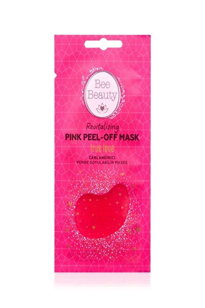 Bee Beauty Canlandırıcı Pembe Soyulabilir Yüz Maskesi 10 ml