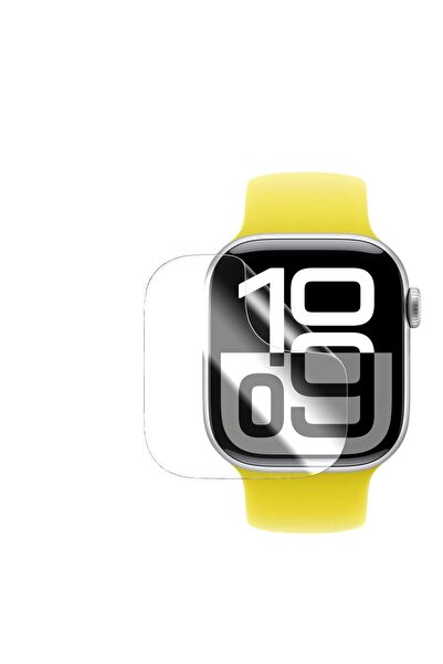 Ecr Mobile Apple Watch 10.Nesil 42mm Akıllı Saat ile Uyumlu Hidrojel Nano Fil...