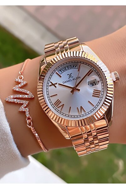 Daniel Klein Rose Gold Renk Kadın Kol Saati