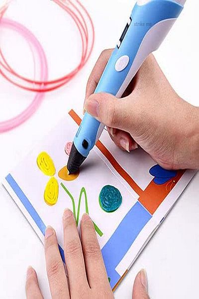 XTRIKE ME 3d Pen - Three Dimensional Printer Pen Printer 3 Color Filament