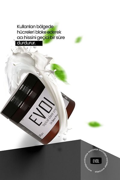 EVOL 500Gr Topical Cream - Pain Reducing Permanent Makeup, Prp