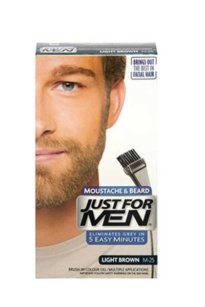 Just For Men Açık Kahve Sakal ve Bıyık Boyası M-25 8680937004016