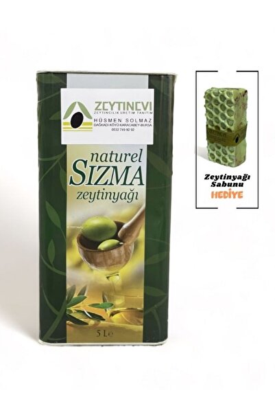 Zeytin Evi SOĞUK SIKIM ZEYTİNYAĞI 5 LT. HARİKA LEZZET