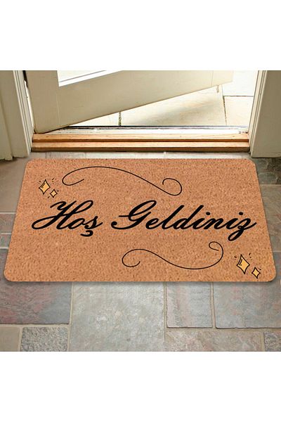 M&H Quality Modern Digital Printed - Welcome Written Mat, Non-Slip Base and Hooded Knitted Blouse