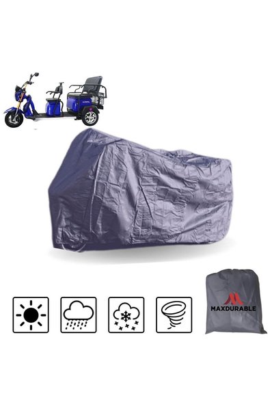 MaxDurable Kral Kr 53 Vanetta 5000 3 Kişilik Elektrikli Motosiklet Motor Koru...