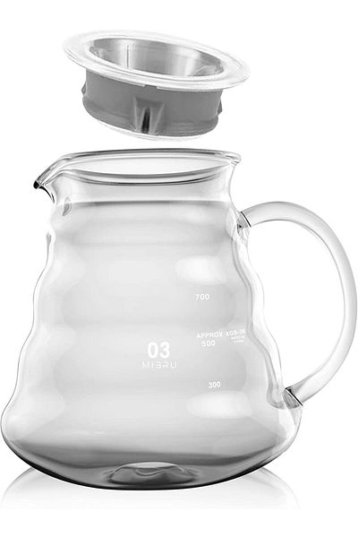 MIBRU Coffee pot glass server 800ml 03