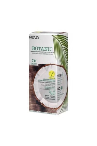 Botanic Saç Boyası No: 7.0 Yoğun Kumral