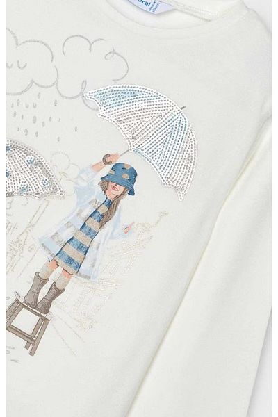 MAYORAL Graphic Patterned Long Sleeve Body