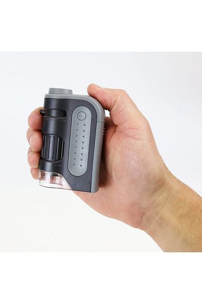 Carson Pocket Microscope with Led Light 60X-120X Micromax