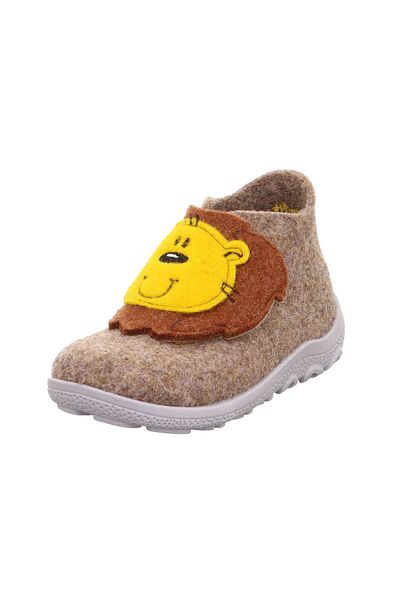 Superfit Μπεζ Happy Octi Felt Home Shoes - 1- 006295 -4000