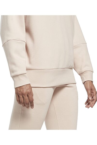Reebok Hs4774 Lux Oversized Ekru Sweatshirt