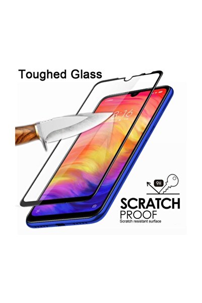 FiberAksesuar Samsung Galaxy A30 9dTam Kaplayan Koruma Full Kapatan Kavisli K...