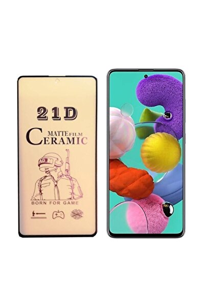 zore Samsung S20 Fe Nano Mat Seramik(ceramic) 6d Flexible Ekran Koruyucu Siya...