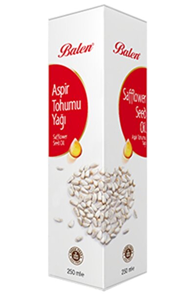 Balen Aspir Tohumu Yağı 250 ml Soğuk Pres