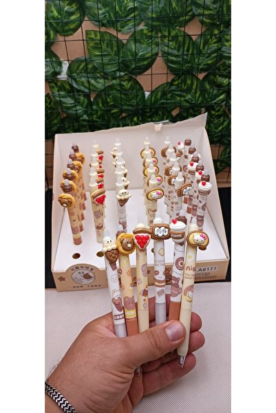 Meyra Accessories Sanrio Hello Kity and Coffee 3D Figured Colorful Erasable P...