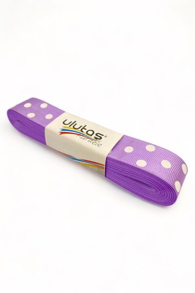 kalben accessories Puantiyeli Transfer Baskı Grogren Desenli Kurdele- Renkli ...