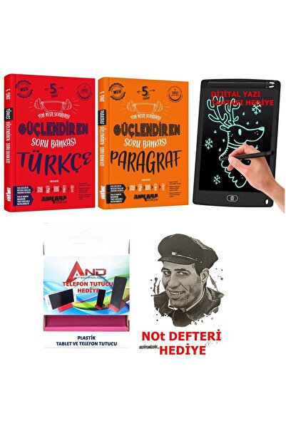 Ankara Yayıncılık 2024-2025 Yeni Müfredat 5 Sınıf Türkçe-Paragraf Güçlendiren...
