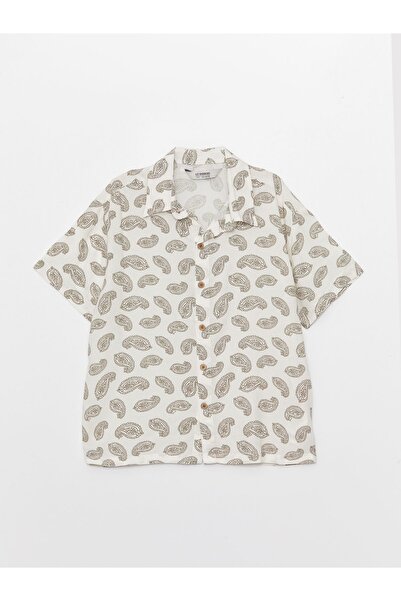 LC Waikiki Relaxed Fit Patterned Boys' Shirt