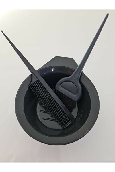 Wetto 3 Piece Hair Coloring Set - DYE BOWL CREPE COMB COMB HAIR COLORING APPLICATION BRUSH