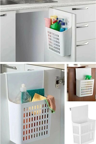 China Κρεμαστό ντουλάπι Organizer Basket Rack Organizer Organizer πολλαπλών χρήσεων Θήκη σαμπουάν απορρυπαντικού