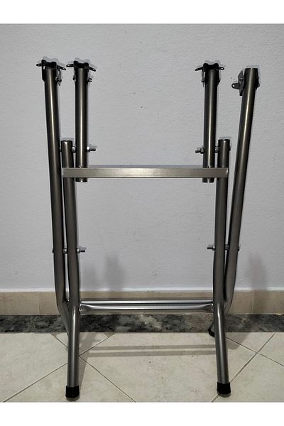 labirentavm ساق طاولة معدنية قابلة للطي للحديقة والنزهات والكمبيوتر المحمول وساق طاولة دراسة صغيرة الحجم مع هدية لولبية
