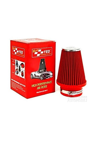 Fvtuningotoaksesuar 60mm Kırmızı Açık Hava Filtresi
