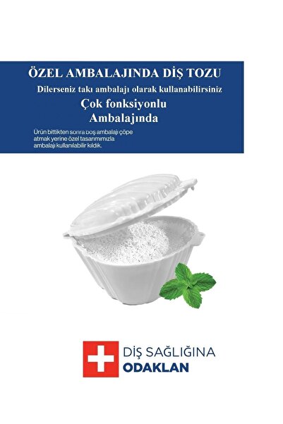 LOVYCO Vitaminli Diş Tozu Diş Beyazlatıcı,Sigara,Kahve Lekesine Son %100 Çözü...