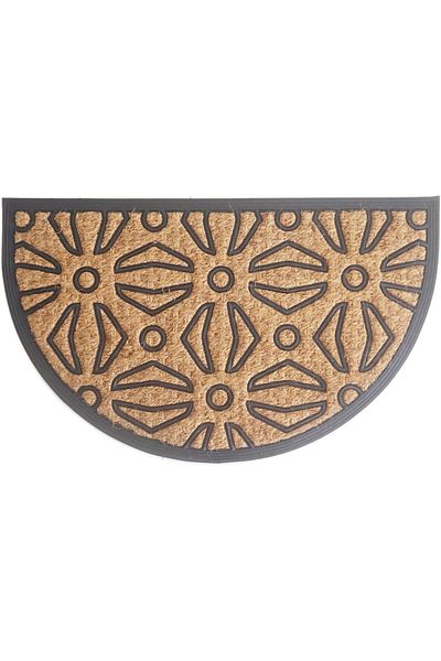 ORCHID MOULDED PANAMA NATURAL DOORMAT 45X75 CM