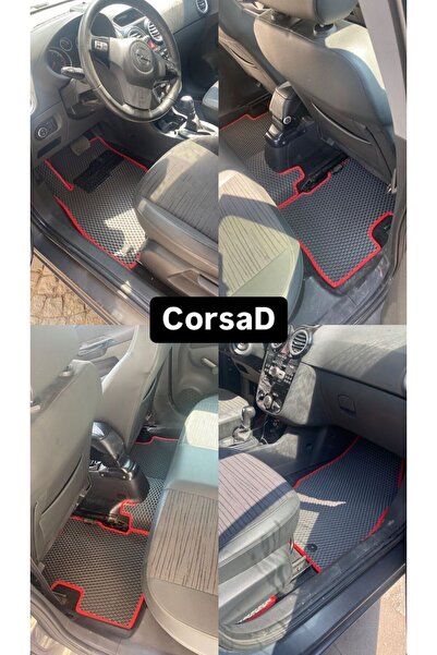 maxcar Opel Corsa D Premium Eva Akıllı Oto Paspas+Metal Topukluk