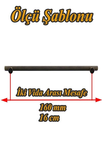 Badem10 Doruk (PREMIUM) 160 mm Mobilier din metal galben antic, sertar de bucătărie, dulap, mâner
