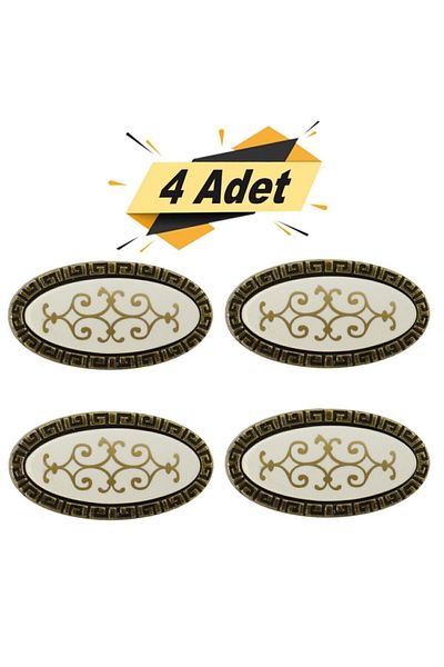 Badem10 4 Bucăți Buton Selectat Antique Antique - Mobilier Bucătărie Sertar Dulap cu Ușă