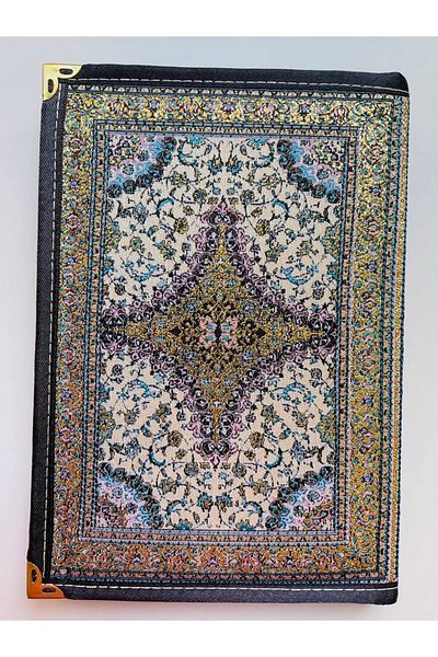 GALATA GIFT Caiet A5 cu dungi, Jurnal, Notă, Suvenire, Caiet de memorie Model covor 20*14 cm Copertă rigidă 113 coli