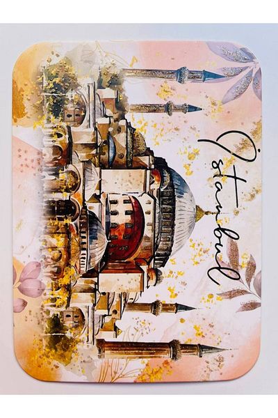 GALATA GIFT Istanbul Glitter, Καρτ ποστάλ, Καρτ ποστάλ, 16*11cm