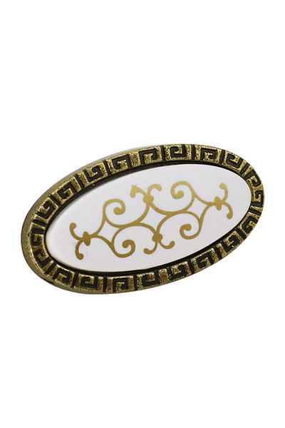 Badem10 4 Bucăți Buton Selectat Antique Antique - Mobilier Bucătărie Sertar Dulap cu Ușă
