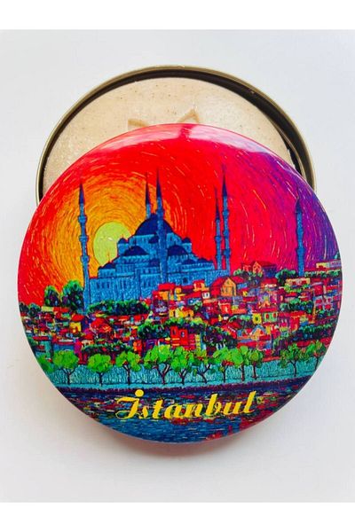 GALATA GIFT Метален, Керемиден, Автентичен, Сапунерка Истанбул и Натурален сапун