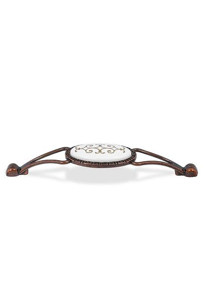 Badem10 128 MM-12,8 CM Mobilier din metal antic din cupru antic - mânere pentru sertar și dulap de bucătărie