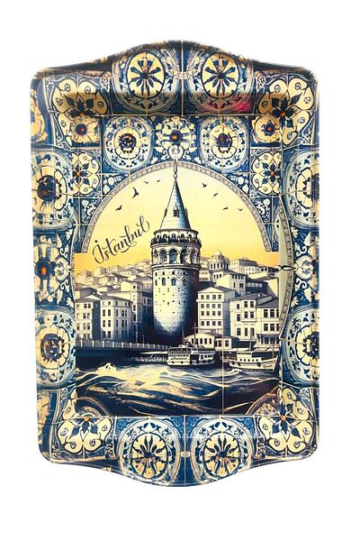 GALATA GIFT 25x16 Presentation Tray - Metal, Self-Service, Sturdy, Non-Decolorizing and Anti-Scratching