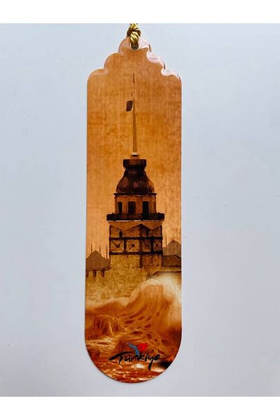 GALATA GIFT Semn de carte cu ciucuri