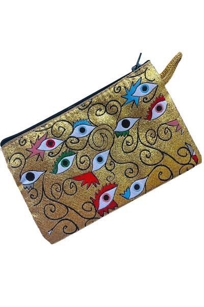 GALATA GIFT Women's Medium Size Wallet - Stylish, Zippered, Lined, Rug Patterned Coin Wallet 15x10
