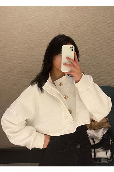 KİRVEM FASHİON Hanorac crop