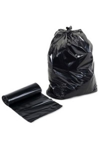 EYMARMARKET Black King Size Garbage Bag 75*90 Cm 10 Pieces Roll 50 Packs (500 Pieces)