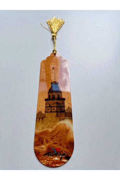 GALATA GIFT Semn de carte cu ciucuri