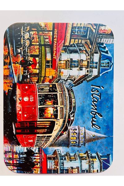 GALATA GIFT Istanbul Glitter, Καρτ ποστάλ, Καρτ ποστάλ, 16*11cm